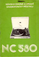 Tesla nc 580 - Navod k udrzbe 